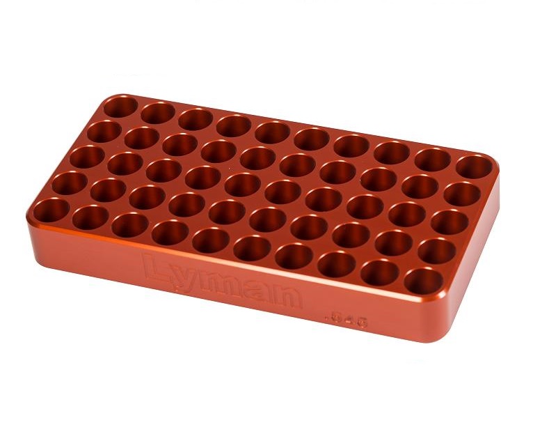 Lyman Deluxe Anodized Aluminum Loading Block, .565 Hole Size